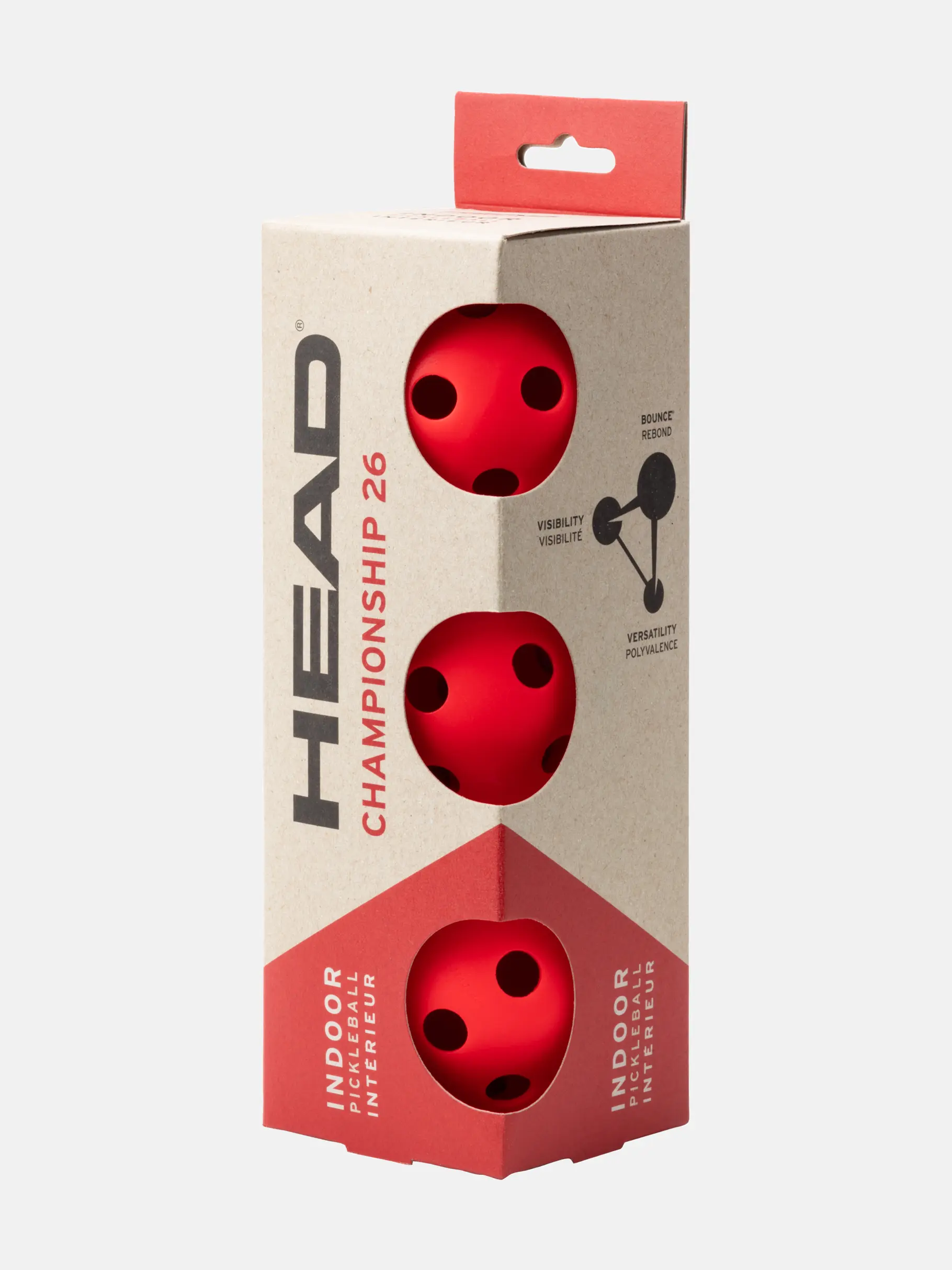 HEAD Championship pelotas pickleball pack 3